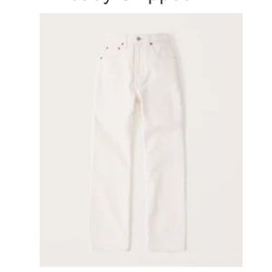 Abercrombie Ultra High Rise Ankle Straight Jean